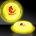 3" Circle Shaped Yellow Glow Badges